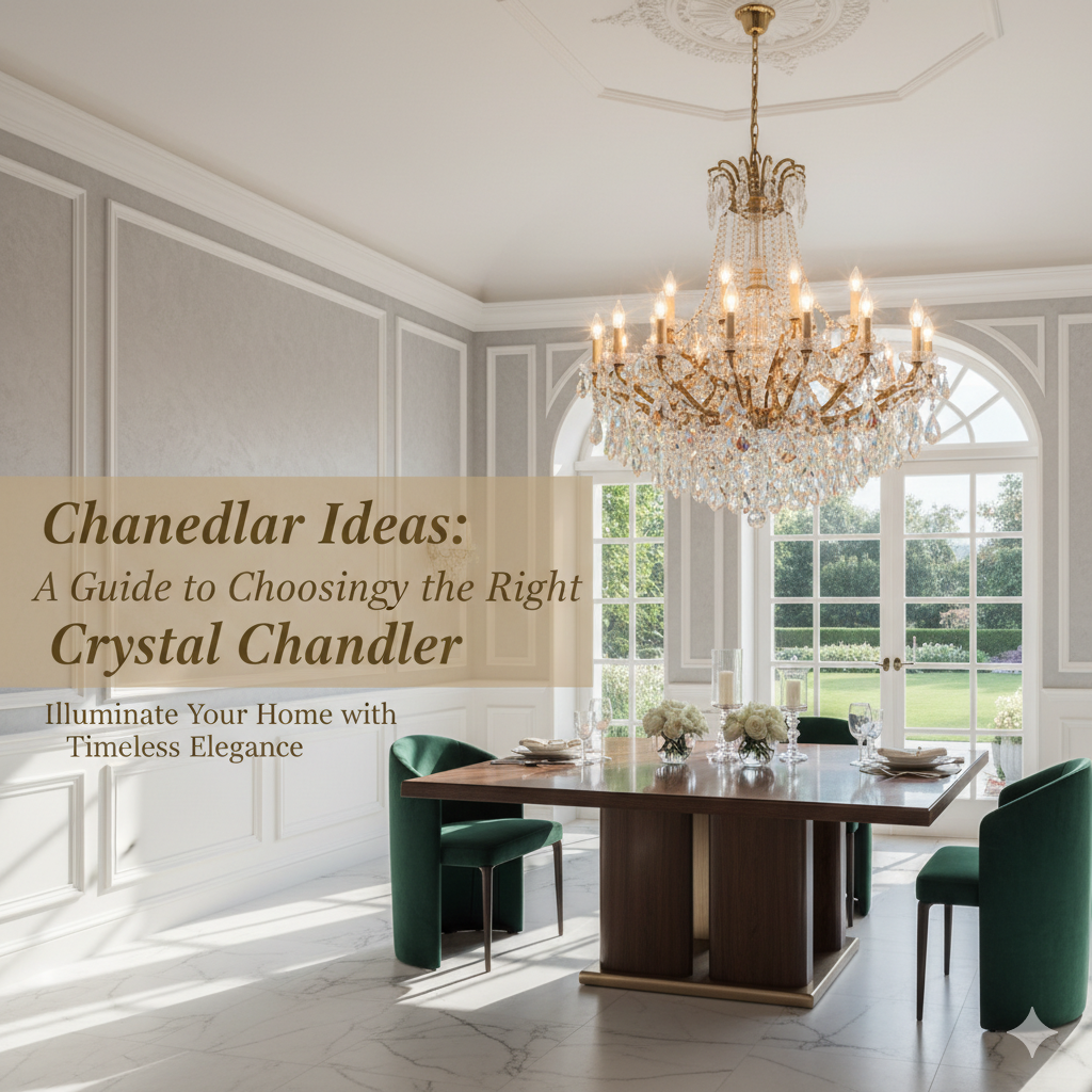 Chandelier Ideas: A Guide to Choosing the Right Crystal Chandelier